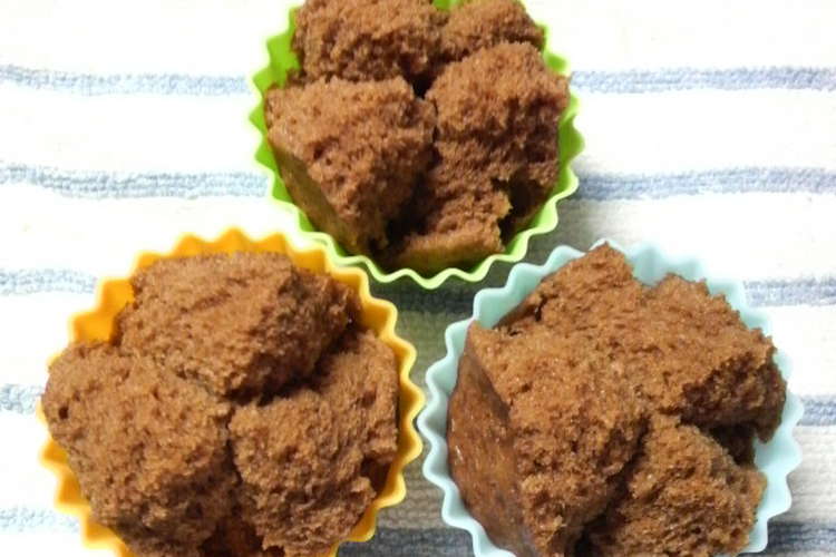 離乳食にも 卵無しココアきなこ蒸しパン レシピ 作り方 By ちびひめたん クックパッド