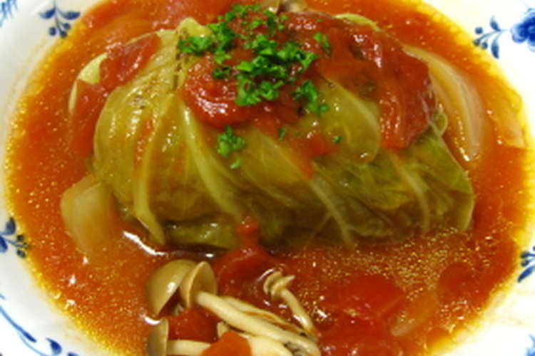 ロールキャベツ トマトスープ仕立て レシピ 作り方 By Season Maro クックパッド 簡単おいしいみんなのレシピが379万品