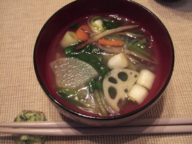 白だし1本でお店の味❤のっぺい汁