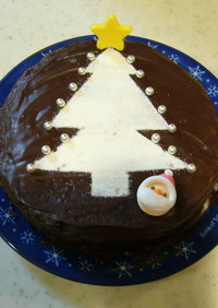 モントンのケーキで簡単クリスマスケーキ！