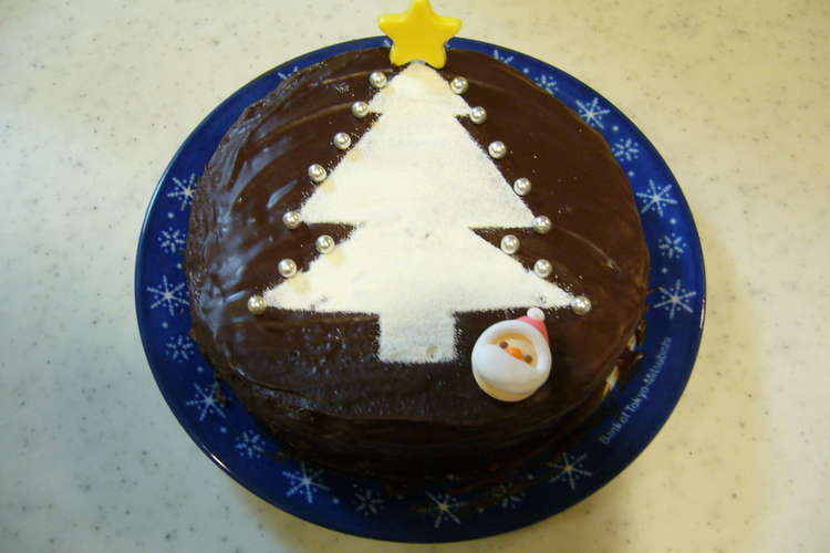モントンのケーキで簡単クリスマスケーキ レシピ 作り方 By ありすわん クックパッド