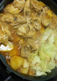 ★〆は焼き飯♪コチュジャンＤＥ鶏焼き鍋★