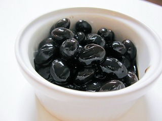 キレイな黒豆の画像