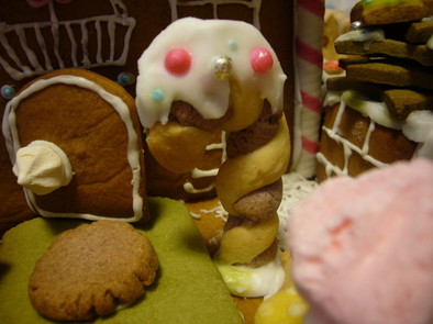 クリスマス☆お菓子の家に♡クッキー小物♪の写真