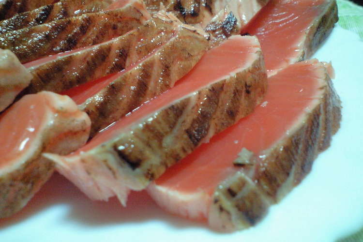 一味違う美味しさに サーモンの炙り焼き レシピ 作り方 By とし はや クックパッド 簡単おいしいみんなのレシピが350万品