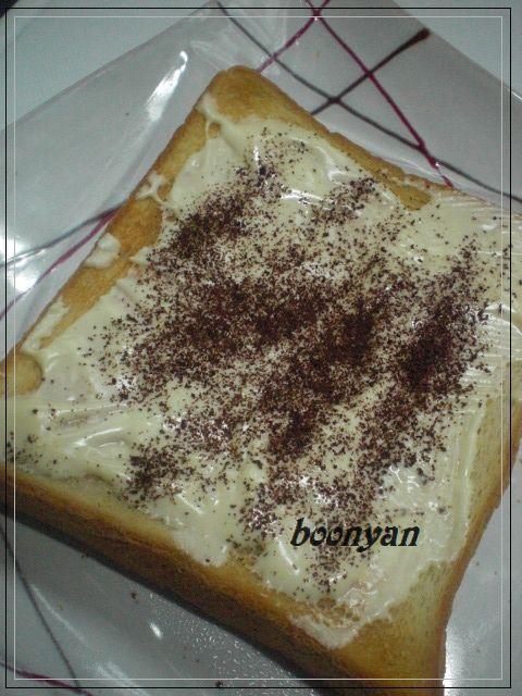 ♡カフェモカトースト♡ホワイトチョコdeの画像