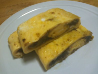 のりの佃煮とチーズの卵焼き☆の写真