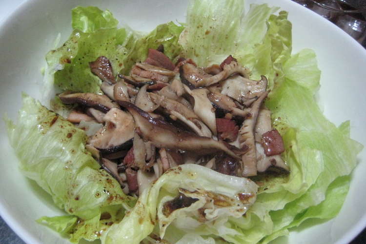 きのことベーコンのバルサミコサラダ レシピ 作り方 By Shoko15 クックパッド 簡単おいしいみんなのレシピが366万品