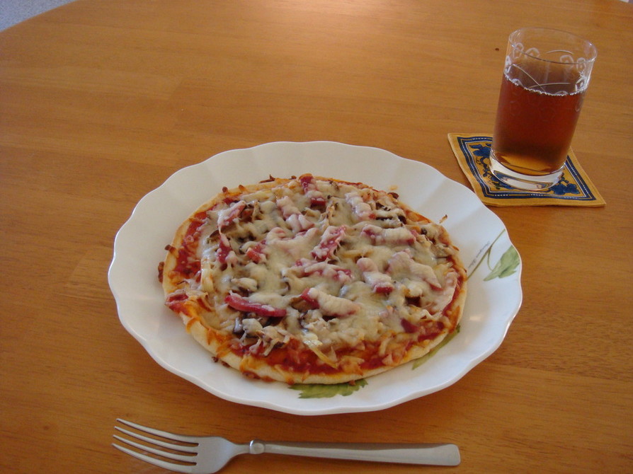あっという間のピザ生地レシピの画像