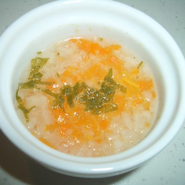 離乳食中期 かぶとにんじんのトロトロ煮 レシピ 作り方 By ふぁんだ クックパッド 簡単おいしいみんなのレシピが359万品