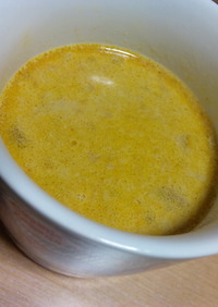 お鍋救済☆カレー風味のミルクスープ