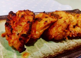 キムチの残り汁で簡単タンドリー風チキン