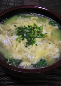 明星中華三昧北京風拉麺で ふわ卵ラーメン