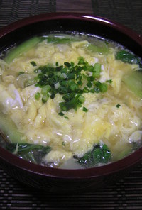 明星中華三昧北京風拉麺で ふわ卵ラーメン