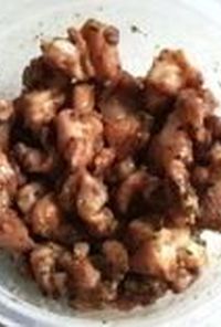 鶏ひざ軟骨のバルサミコソテー