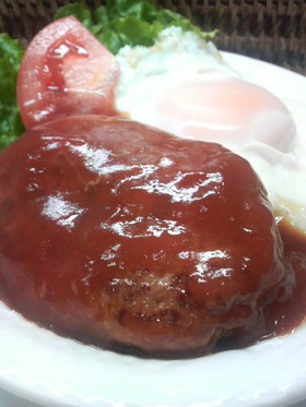 ロコモコ丼のソース