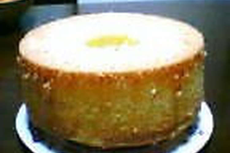 オレンジとレモンのシフォンケーキ レシピ 作り方 By ジン パチ クックパッド 簡単おいしいみんなのレシピが349万品