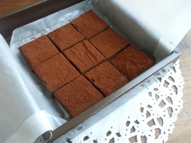 ワンボール!レンジで1分本格生チョコ