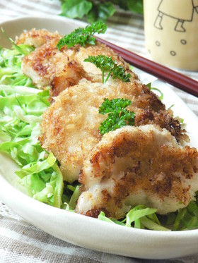 お手軽なチキンカツ!