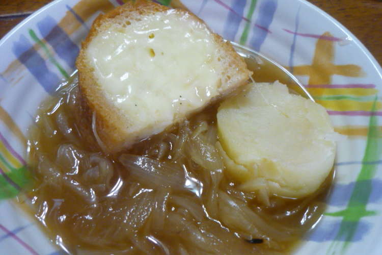 玉ねぎﾊﾟﾝスープ レシピ 作り方 By まゆｐｙ クックパッド 簡単おいしいみんなのレシピが365万品