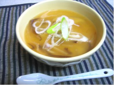 フカヒレあんかけ中華風茶碗蒸しの写真