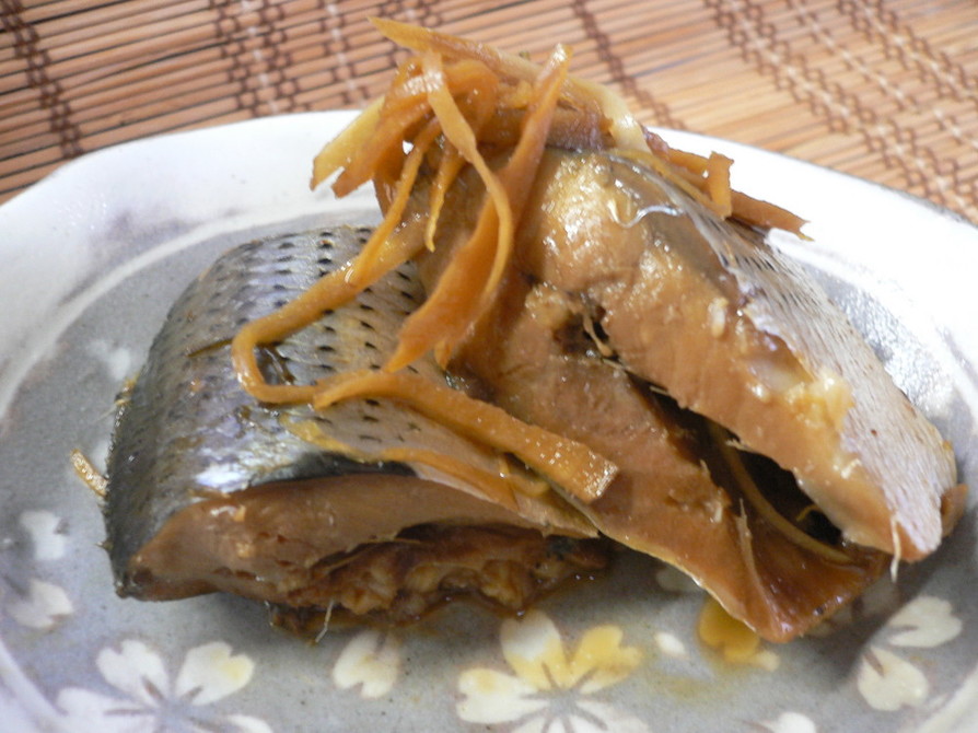 完熟ぶどう酢の魚の煮物の画像