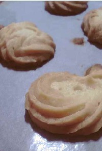 絞り出し★簡単バタークッキー