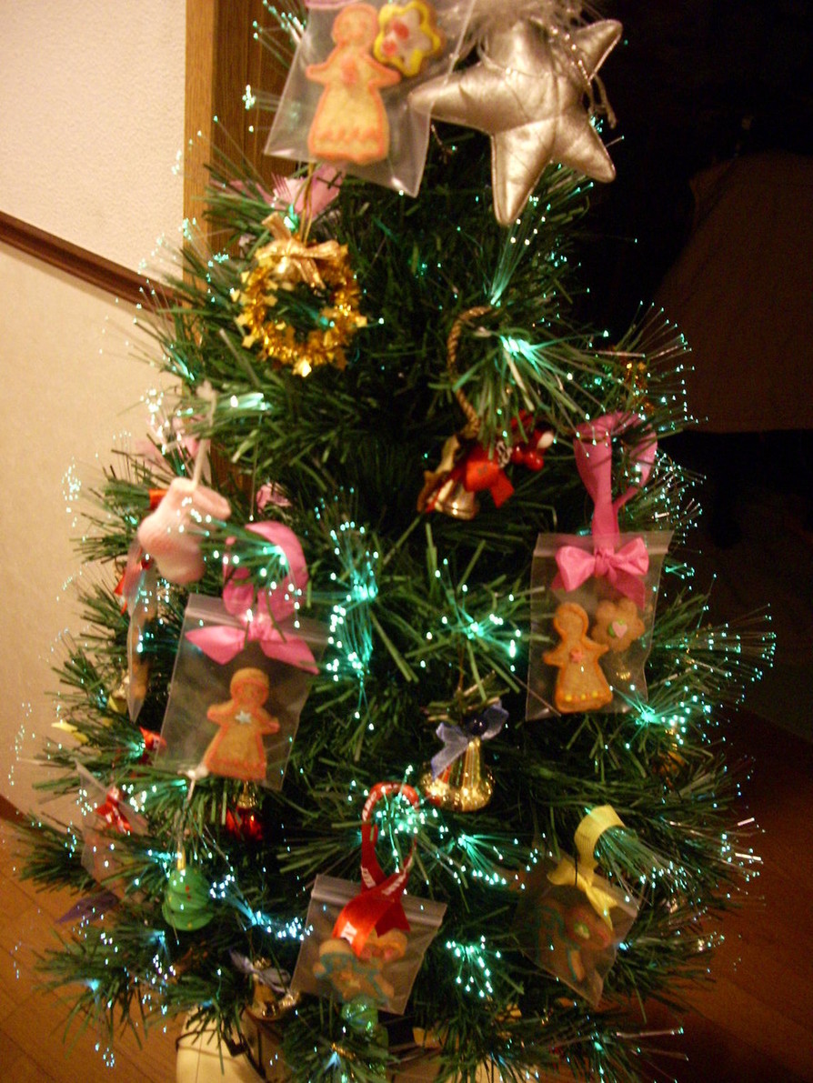 クリスマスツリーのオーナメント☆クッキーの画像