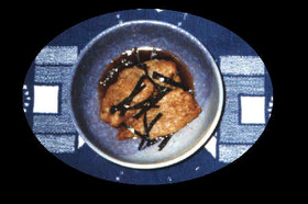 揚げやまいものだし醤油