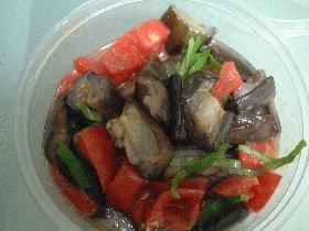 なすとトマトのマリネ