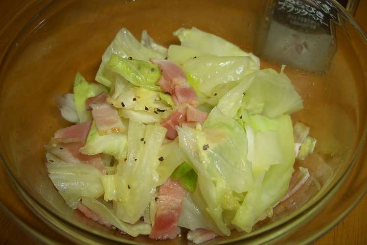 レンジで時短 お弁当 キャベツベーコン レシピ 作り方 By ユキキン クックパッド 簡単おいしいみんなのレシピが355万品