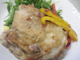 鳥もも肉ソテー 赤ワインビネガーソース