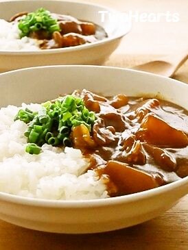 大根と豚バラ肉のカレーライスの画像