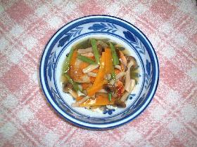 焼き鮭の野菜あんかけ