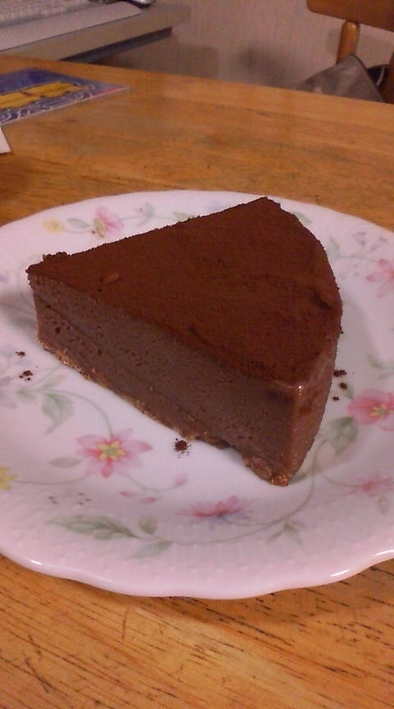 簡単☆チョコムースケーキの写真