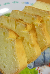バニラバーを使って簡単米粉パウンドケーキ