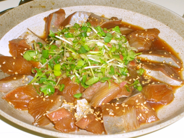 つばす わかし ヤズの漬け 薬味添え レシピ 作り方 By Seriea クックパッド 簡単おいしいみんなのレシピが364万品