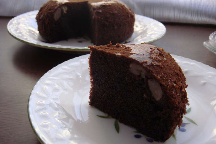 炊飯器 簡単チョコバナナケーキ レシピ 作り方 By カペリーツ クックパッド