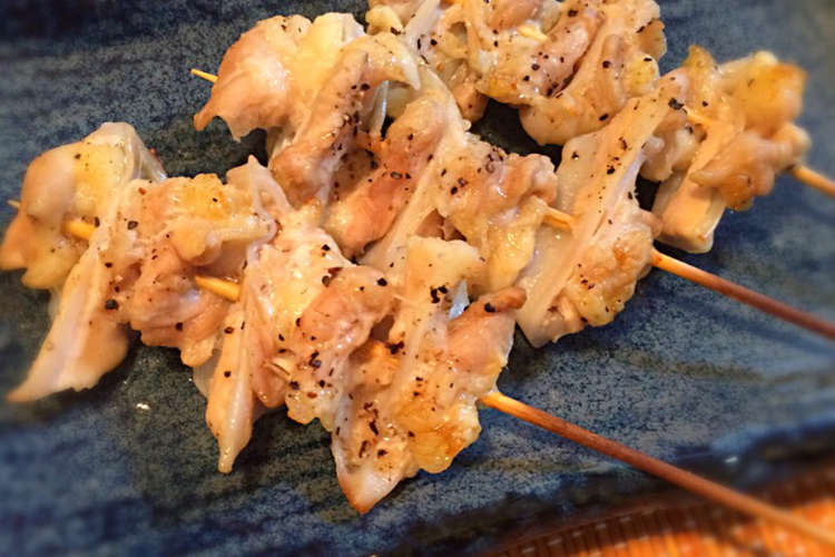 こりこり やげんなんこつの串焼き レシピ 作り方 By まぁ クックパッド