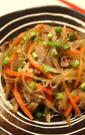 ご飯がすすむ~牛のきんぴら春雨