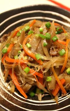 ご飯がすすむ~牛のきんぴら春雨