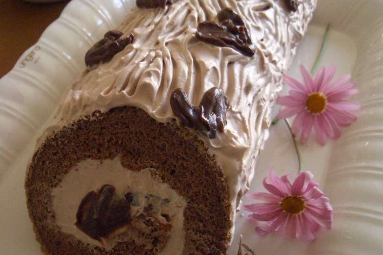 チョコ好きのための生チョコロールケーキ レシピ 作り方 By よかぴ クックパッド 簡単おいしいみんなのレシピが353万品