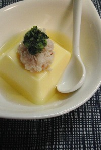 ♡カニ酢だけで美味しい卵豆腐の食べ方♡