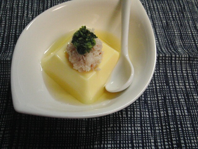 ♡カニ酢だけで美味しい卵豆腐の食べ方♡の画像