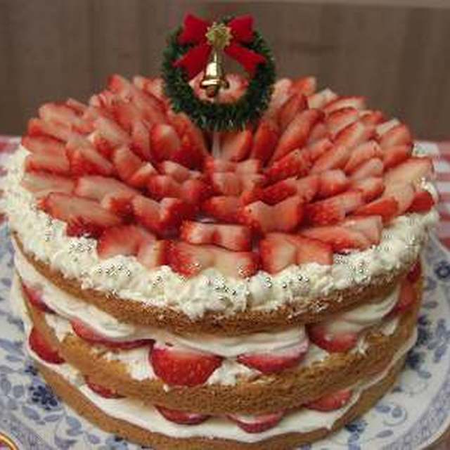 クリスマスに イチゴたっぷりケーキ レシピ 作り方 By ままぽんぽん クックパッド