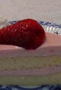 アメリカ　ストロベリームースケーキ