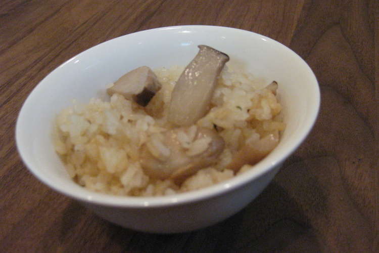 なんちゃって松茸ご飯 レシピ 作り方 By 葵ママ クックパッド