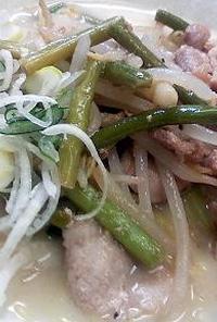 簡単にがっつりと　焼肉ラーメン