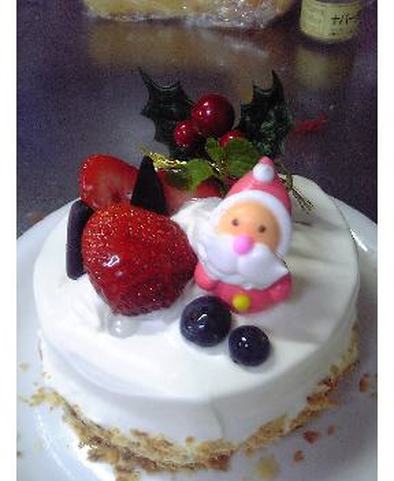 クリスマスケーキ　２００７年　４号の写真
