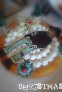 クリスマスキャラケーキ（亀ちゃん）